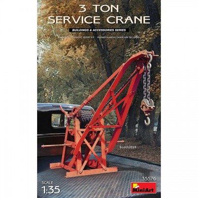 [ܼ] BE35576 [Miniart] BE35576 1/35 3 Ton Service Crane- 