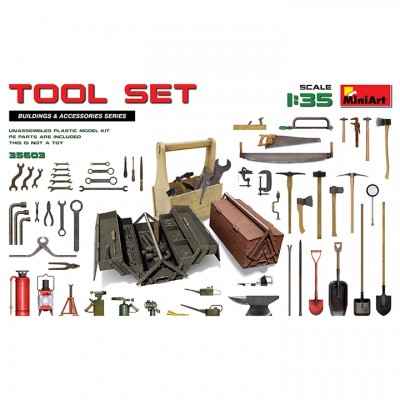 [ܼ] BE35603 [Miniart] BE35603 1/35 Tool Set