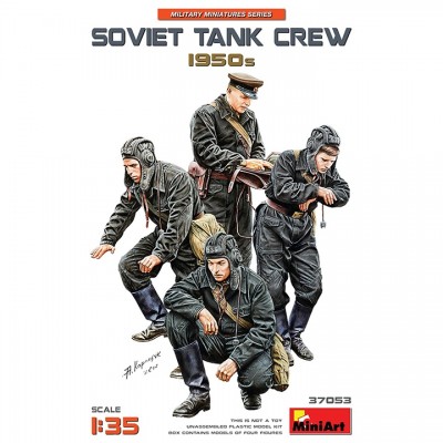 [ܼ] BE37053 [Miniart] BE37053 1/35 Soviet Tank Crew 1950s
