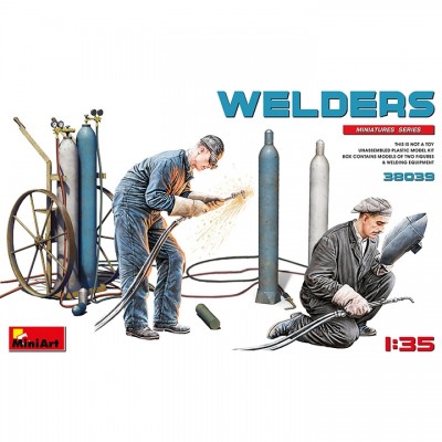 [ܼ] BE38039 [Miniart] BE38039 1/35 Welders