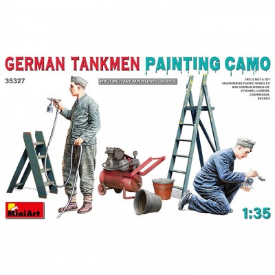 [ܼ] BE35327 [Miniart] BE35327 1/35 German Tankmen Camo Painting