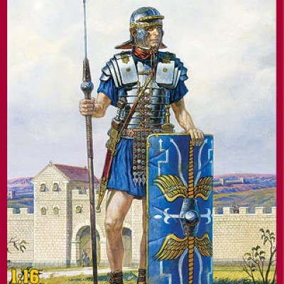 [ܼ] BE16007 [Miniart] BE16007 1/16 Roman Legionary. II century A.D.
