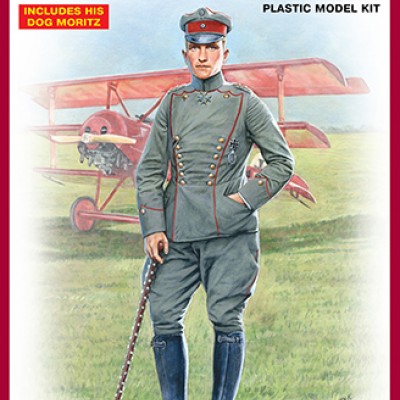 [ܼ] BE16032 [Miniart] BE16032 1/16 The Red Baron Manfred von Richthofen WW1 FLYING ACE