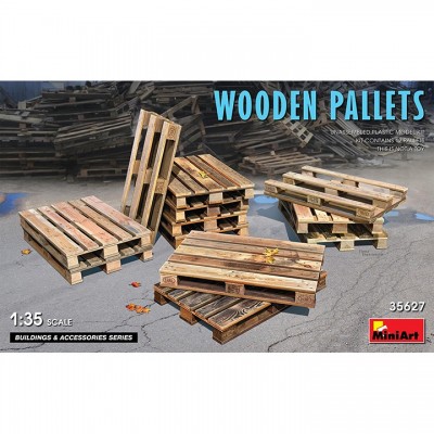 [ܼ] BE35627 [Miniart] BE35627 1/35 Wooden Pallets