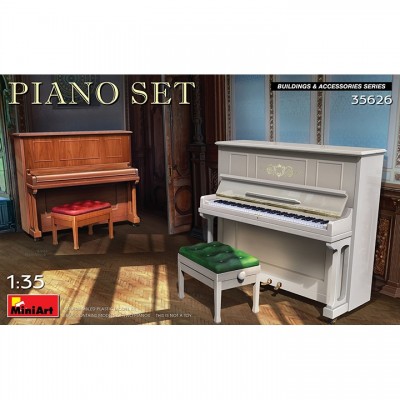 [ܼ] BE35626 [Miniart] BE35626 1/35 Piano Set