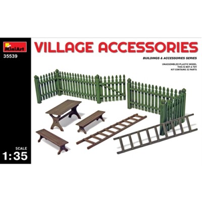 [ܼ] BE35539 [Miniart] BE35539 1/35 Village Accessories