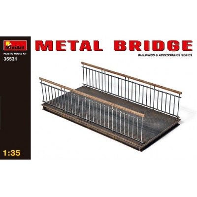 [ܼ] BE35531 [Miniart] BE35531 1/35 Metal Bridge(ٸ)