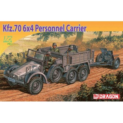 [���ܼ�] BD7377 [Dragon] BD7377 1/72 Kfz.70 6x4 Personnel Carrier 3.7cm PaK 35/36