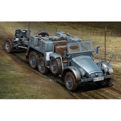 [���ܼ�] BD7419 [Dragon] BD7419 1/72 Kfz.69 6x4 Truck & 3.7cm PaK 35/36