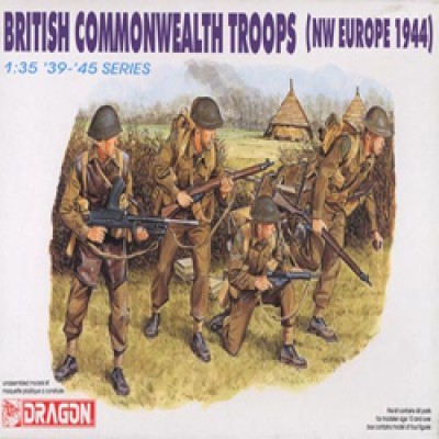 [ܼ] BD6055 [Dragon] BD6055 1/35 British Commonwealth troops (North West Europe 1944)
