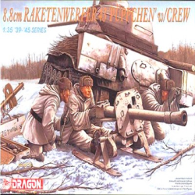 [ܼ] BD6097 [Dragon] BD6097 1/35 8.8cm Raketenwerfer (PUPPCHEN) w/Crew