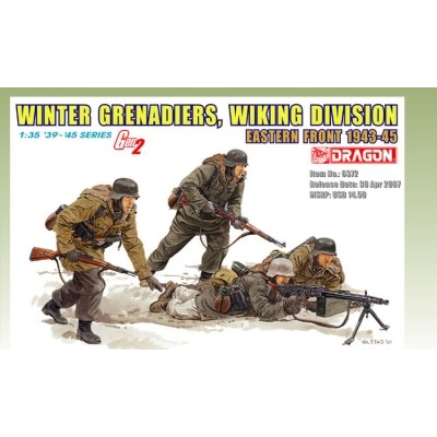 [ܼ] BD6372 [Dragon] BD6372 1/35 Winter Grenadiers Wiking Division Eastern Front 1943-45