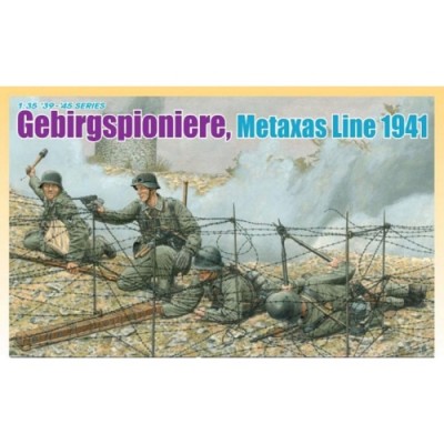 [ܼ] BD6538 [Dragon] BD6538 1/35 Gebirgspioniere Metaxas Line 1941 (4 Figures Set)