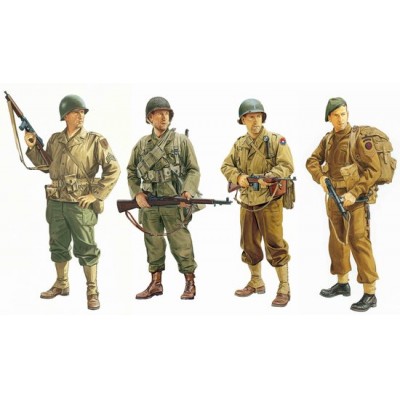 [ܼ] BD6653 [Dragon] BD6653 1/35 Allied Force ETO 1944 (4 Figures Set)