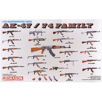 [ܼ] BD3802 [Dragon] BD3802 1/35 AK-47/74 Family
