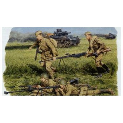 [ܼ] BD6049 [Dragon] BD6049 1/35 Soviet Anti-Tank Team 1942-43