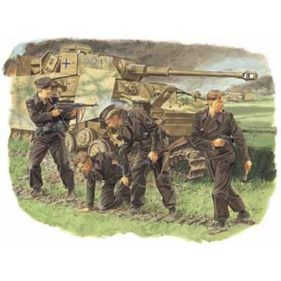 [ܼ] BD6129 [Dragon] BD6129 1/35 Survivors Panzer crew(Kursk 1943)