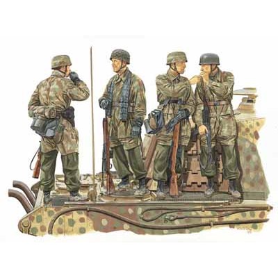 [ܼ] BD6143 [Dragon] BD6143 1/35 3rd Fallschirmuager Division Ardenn