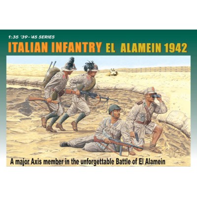 [ܼ] BD6391 [Dragon] BD6391 1/35 Italian Infantry El Alamein 1942 (4 Figures Set)