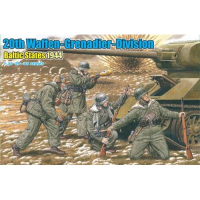 [ܼ] BD6477 [Dragon] BD6477 1/35 20th Waffen-Grenadier-Division Baltic States 1944