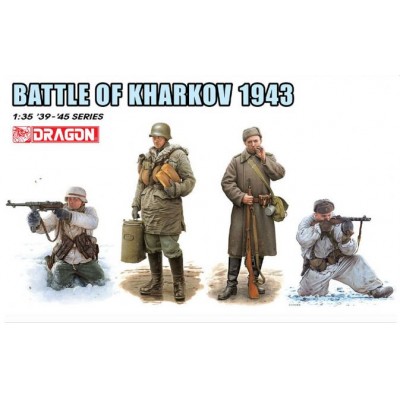 [ܼ] BD6782 [Dragon] BD6782 1/35 Battle of Kharkov 1943 (4 Figures Set)