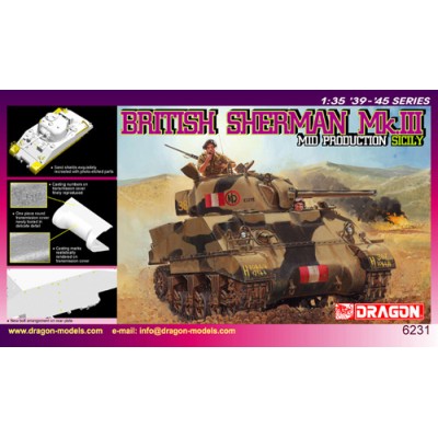 [ܼ] BD6231 [Dragon] BD6231 1/35 Sherman Mk.III Mid Production Sicily
