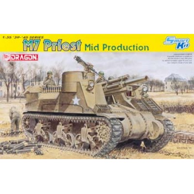 [ܼ] BD6637 [Dragon] BD6637 1/35 M7 Priest Mid Production ~ Smart Kit