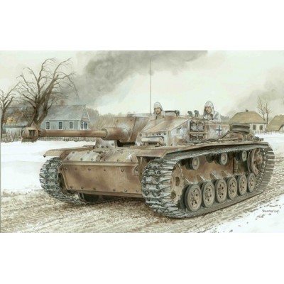 [ܼ] BD6644 [Dragon] BD6644 1/35 StuG.III Ausf.F/8 Late Production w/Winter Track ~ Smart Kit