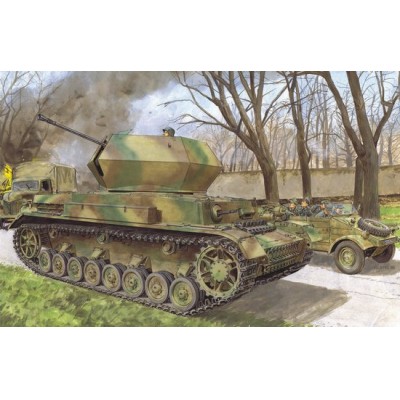 [ܼ] BD6550 [Dragon] BD6550 1/35 Flakpanzer IV Ostwind - Smart Kit