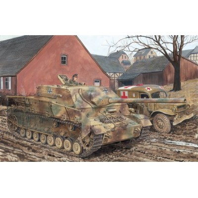 [ܼ] BD6689 [Dragon] BD6689 1/35 Pz.Kpfw.IV L/70(A) Tank Destroyer- Smart Kit