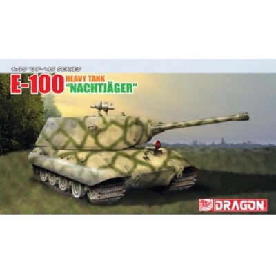 [ܼ] BD6011X [Dragon] BD6011X 1/35 German E-100 Super Heavy Tank w/ Night Vision Equipment & Nachtjagers