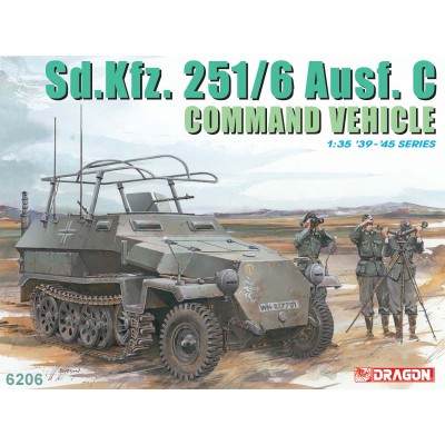 [ܼ] BD6206 [Dragon] BD6206 1/35 Sd. Kfz 251/6 Ausf. C Command Vehicle