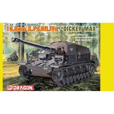 [ܼ] BD6357 [Dragon] BD6357 1/35 10.5cm K.Pz.Sfl.IVa Dicker Max