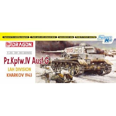 [ܼ] BD6363 [Dragon] BD6363 1/35 Pz.Kpfw.IV Ausf.G LAH Division Kharkov 1943 ~ Smart Kit