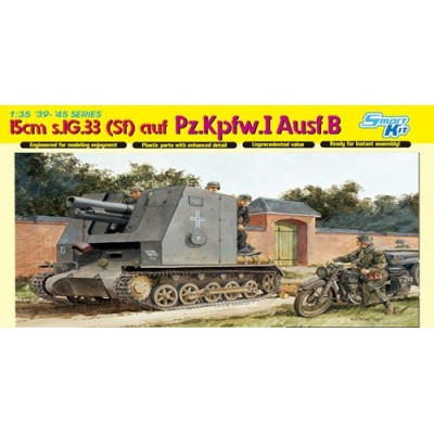 [ܼ] BD6259 [Dragon] BD6259 1/35 15cm s.IG.33(Sf) auf Pz.Kpfw.I Ausf.B ~ Smart Kit