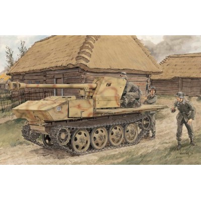 [ܼ] BD6640 [Dragon] BD6640 1/35 7.5cm PaK 40/4 auf RSO ~ Smart Kit- Ʈ / 