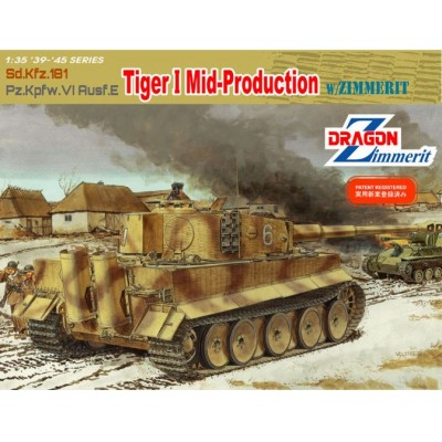 [ܼ] BD6700 [Dragon] BD6700 1/35 Tiger I Mid-Production w/Zimmerit