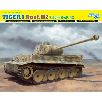 [ܼ] BD6683 [Dragon] BD6683 1/35 TIGER I Ausf.H2 7.5cm KwK 42