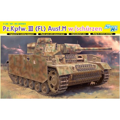[ܼ] BD6776 [Dragon] BD6776 1/35 Pz.Kpfw.III (FL) Ausf.M w/schurzen