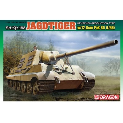 [ܼ] BD6827 [Dragon] BD6827 1/35 ũƮƼ 12.8cm PaK.80 L/66   (Jagdtiger w/12.8cm PaK.80 (L/66))