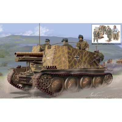 [ܼ] BD6857 [Dragon] BD6857 Geschutzwagen 38 H fur s.IG.33/1 Initial Production w/Gun Crew