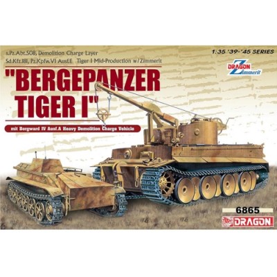 [ܼ] BD6865 [Dragon] BD6865 1/35 BERGEPANZER TIGER I mit BORG