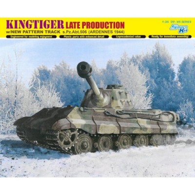 [ܼ] BD6900 [Dragon] BD6900 1/35 Kingtiger Late Production w/New Pattern Track s.Pz.Abt.506 Ardennes 1944