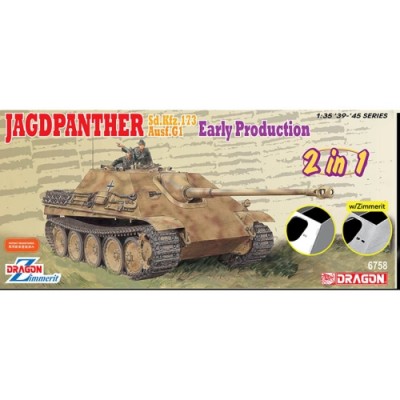 [ܼ] BD6758 [Dragon] BD6758 1/35 Jagdpanther G1 Early Production (2 in 1)