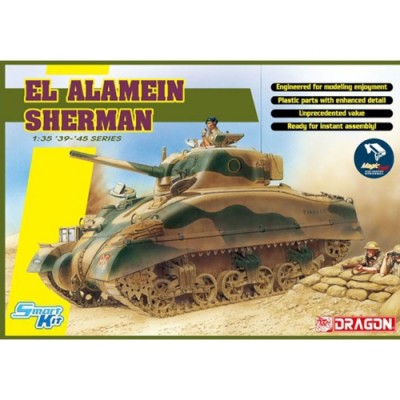 [ܼ] BD6617 [Dragon] BD6617 1/35 El Alamein Sherman (w/Magic Tracks)