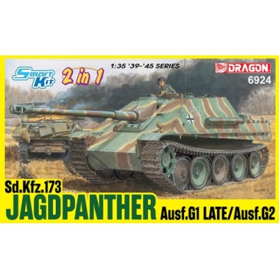 [ܼ] BD6924 [Dragon] BD6924 1/35 Jagdpanther Ausf.G1 Late Production / Ausf.G2 (2 in 1)