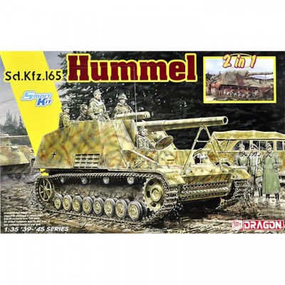 [ܼ] BD6935 [Dragon] BD6935 1/35 Sd.Kfz.165 Hummel Early/Late(2 in 1)