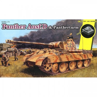 [ܼ] BD6940 [Dragon] BD6940 1/35 Sd.Kfz.171 Panther Ausf.D mit Pantherturm