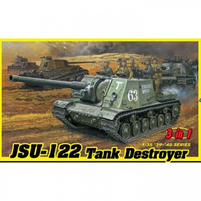 [ܼ] BD6787 [Dragon] BD6787 1/35 JSU-122 Tank Destroyer