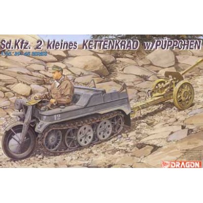 [ܼ] BD6114 [Dragon] BD6114 1/35 Sd.Kfz. 2 kleines Kettenkrad w/Puppchen